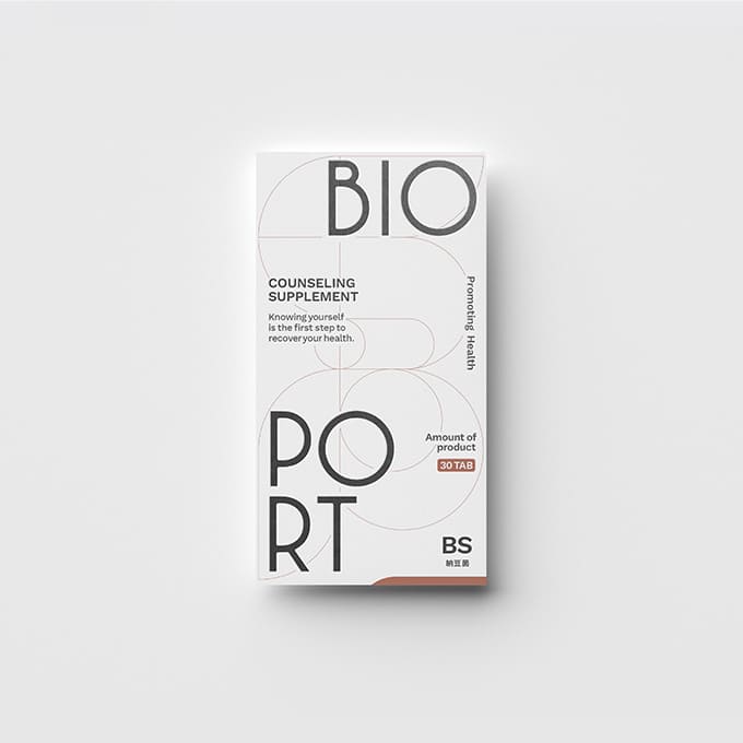 BIOPORT(ビオポート) 《BS納豆菌》 納豆菌 (生菌)及び有胞子乳酸菌 (生菌) 加工 30粒